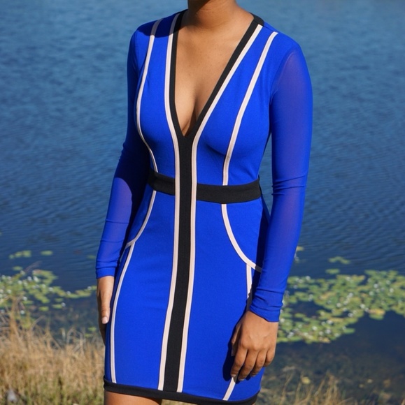 royal blue midi